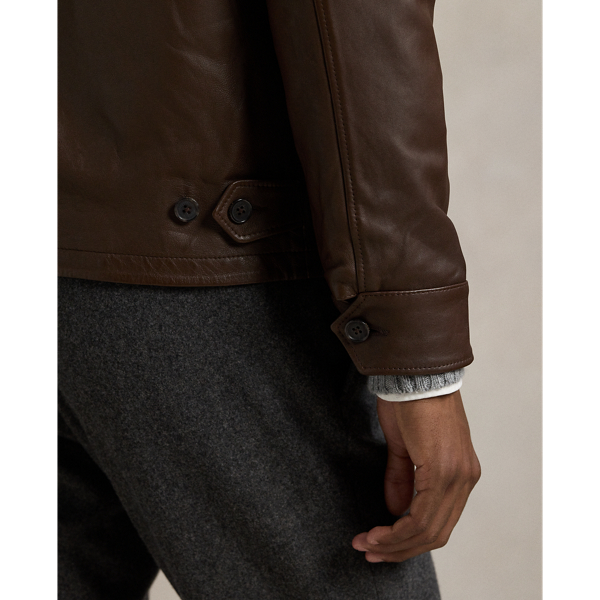Lambskin Leather Jacket Ralph Lauren UK