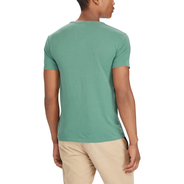 Antique Green Custom Slim Fit Pocket T-Shirt Polo Ralph Lauren 4