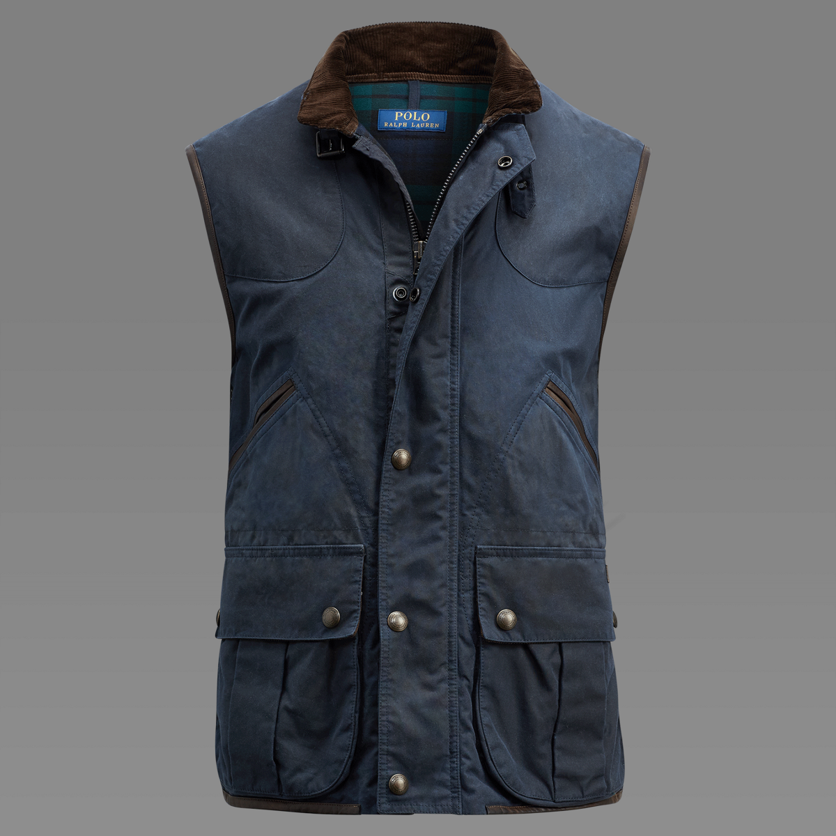 The Iconic Oilcloth Vest The Iconic Oilcloth Vest
