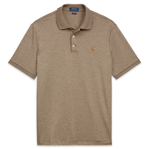 Men's soft touch polo shirts hotsell