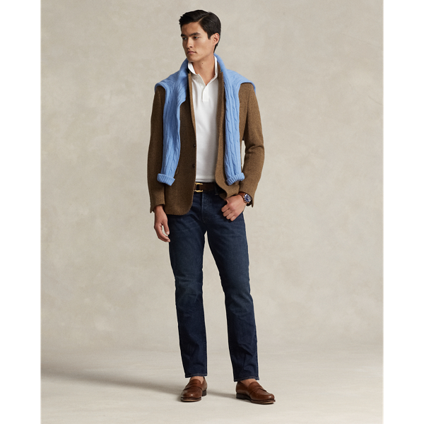 Polo Ralph Lauren 커스텀 슬림핏 스트레치 메시 폴로 셔츠 화이트 4