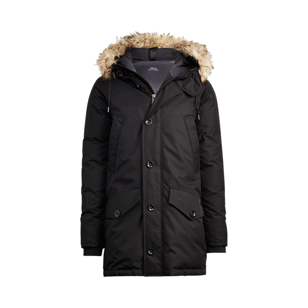 Faux Fur Trimmed Down Parka