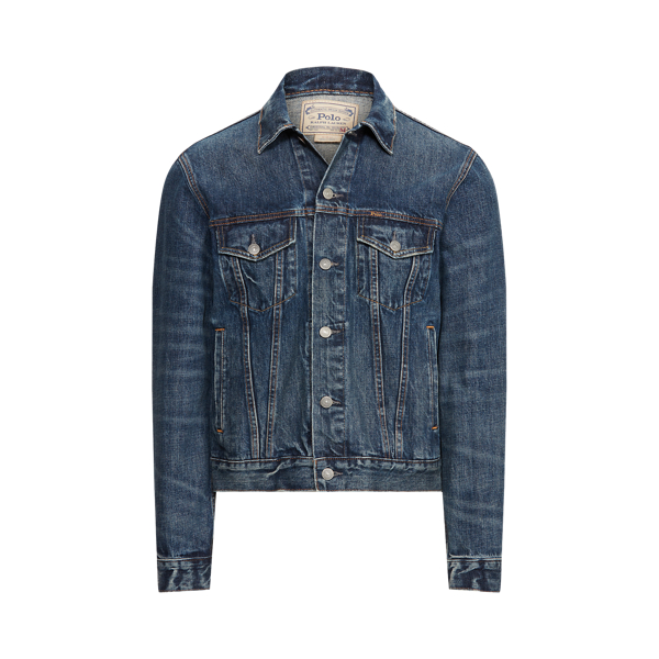 Faded Denim Trucker Jacket