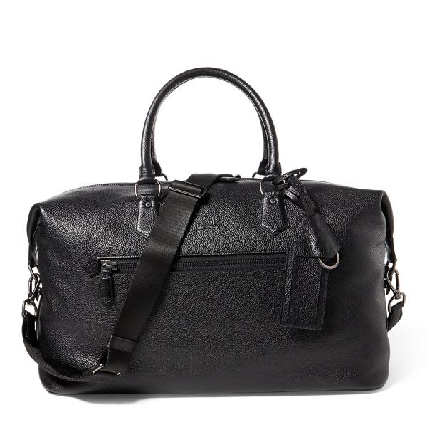 Ralph lauren leather holdall deals