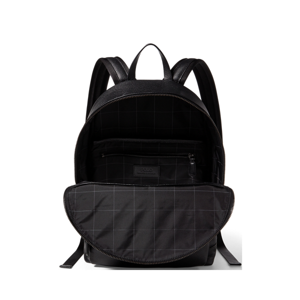 Pebbled Leather Backpack