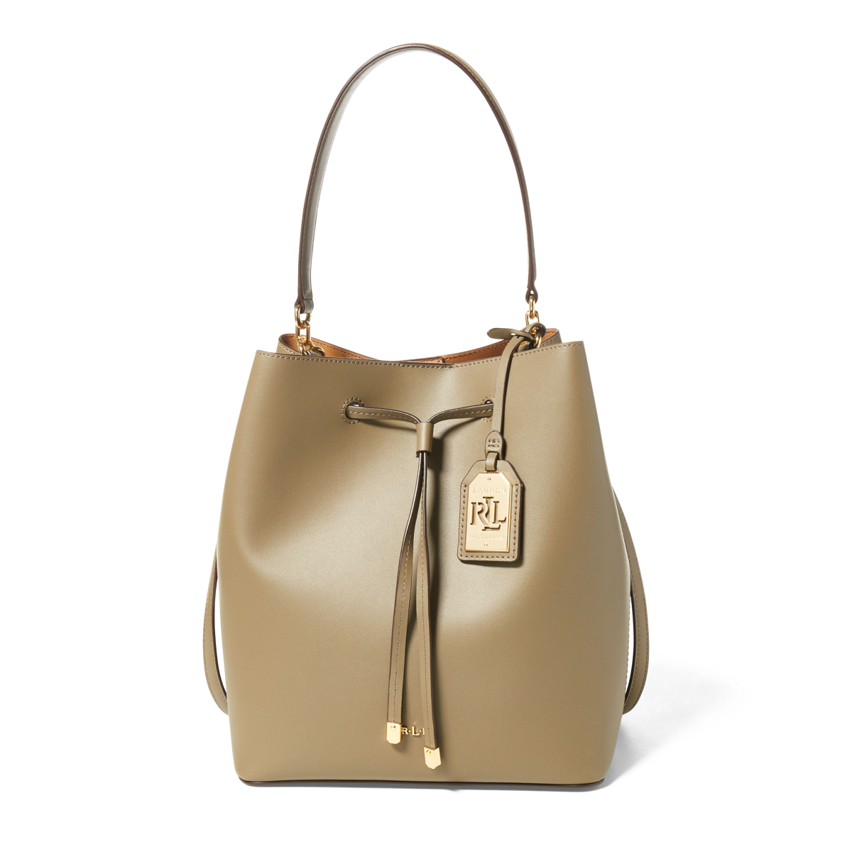 激安価格! Ralph Lauren Debby Leather Drawstring ハンドバッグ Women's Leather Debby Drawstring Bag | Ralph Lauren