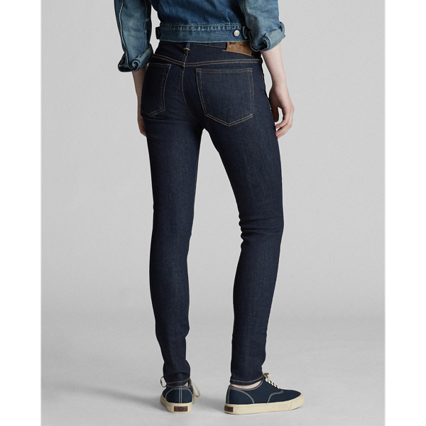 Skinny jeans met stretch RRL in Rinse wash 5
