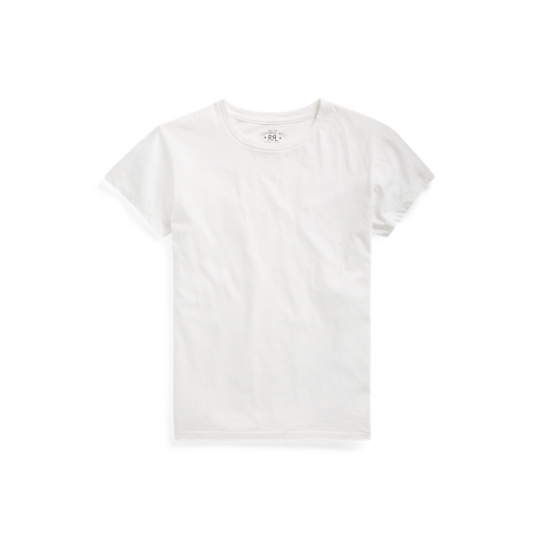 Cotton Jersey Crewneck T-Shirt