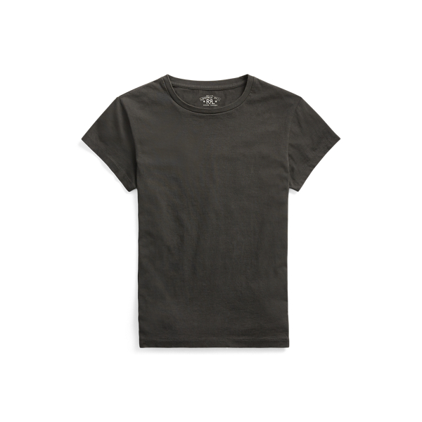 Cotton Jersey Crewneck T-Shirt