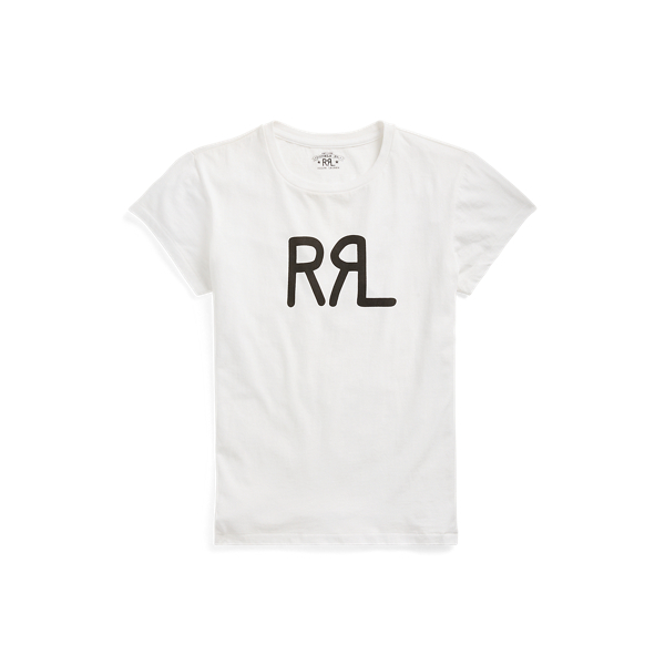 T-shirt graphique jersey de coton RRL en 1