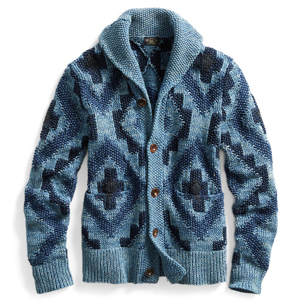 Lauren Ralph Lauren HAND KNIT カーディガン L Lauren Ralph Lauren Hand Knit Shawl Cardigan P/L | eBay