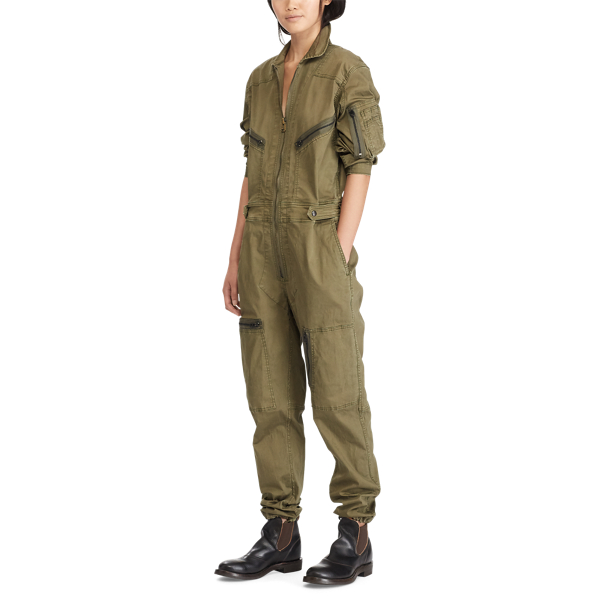 Cotton Twill Military Coverall