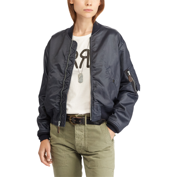 Twill Bomber Jacket