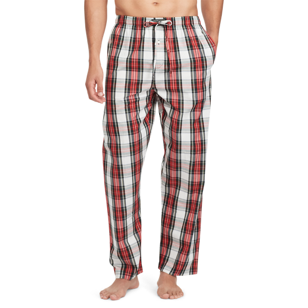 Duke Plaid/Polo Black Pp Plaid Woven Cotton Pajama Pant Polo Ralph Lauren 2