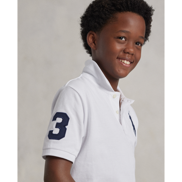 ラルフローレン Big Pony コットン ポロシャツ Skinnyホワイト 3 Amazon | POLO RALPH LAUREN(ポロラルフローレン)国内正規品