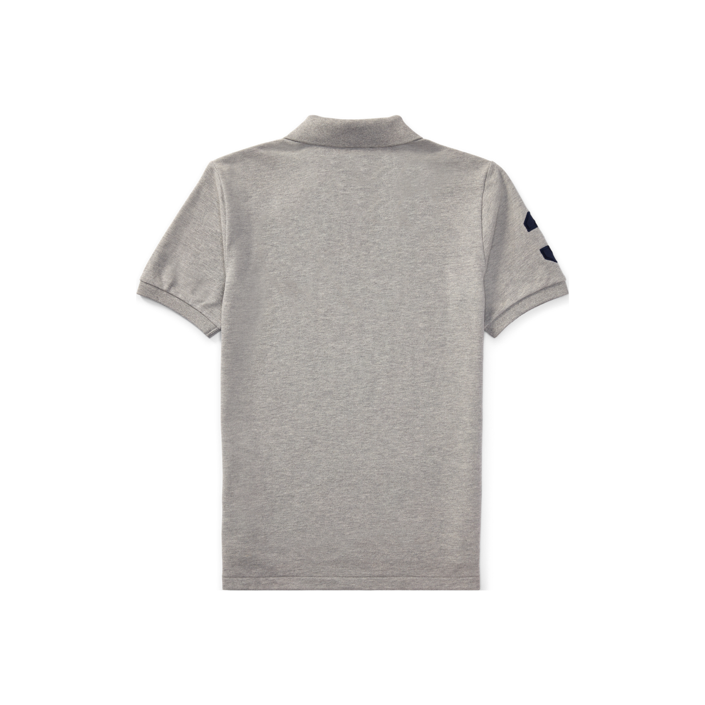 Детское поло Ralph Lauren Big Pony Cotton Mesh Polo, цвет: Меланжевый — фото 1
