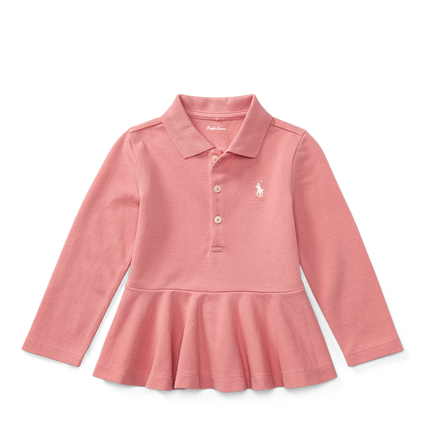 Polo a peplo manica lunga Baby Girl in 1