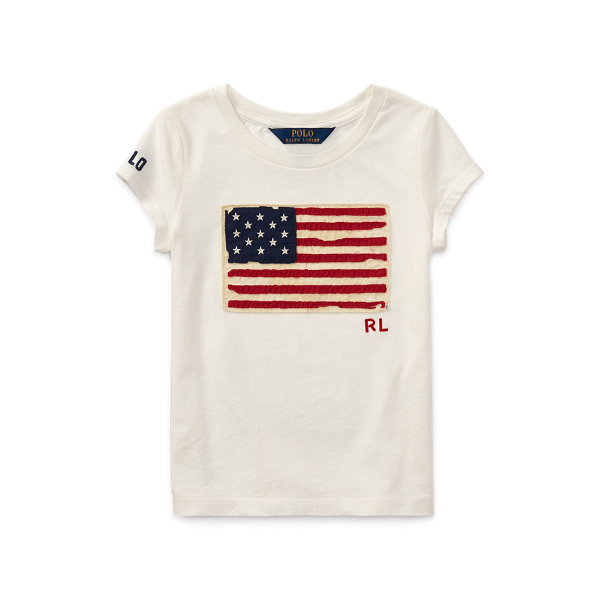 Flag Cotton Jersey Tee