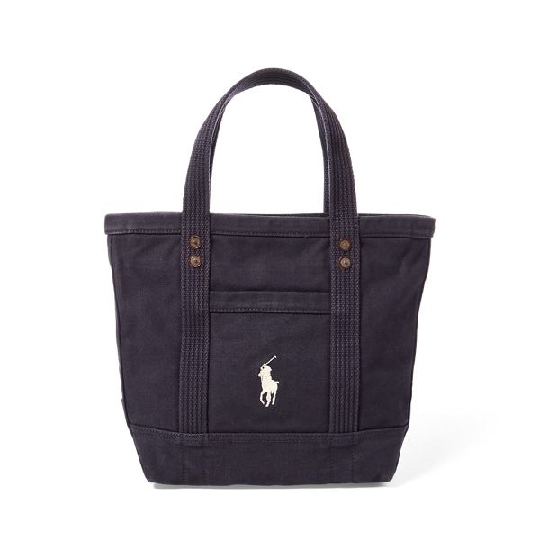 Small Canvas Big Pony Tote Polo Ralph Lauren 1