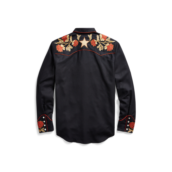 Rl 946 Black Red Limited-Edition Shirt RRL 2