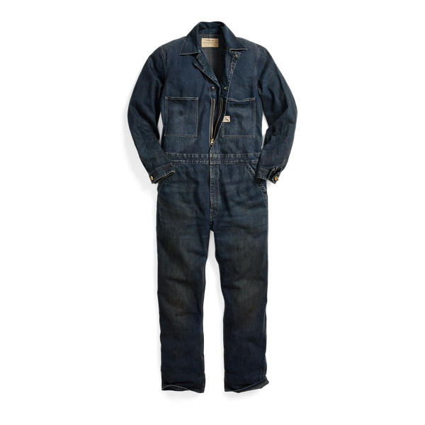 Somervell Wash Somervell Denim Coverall RRL 3