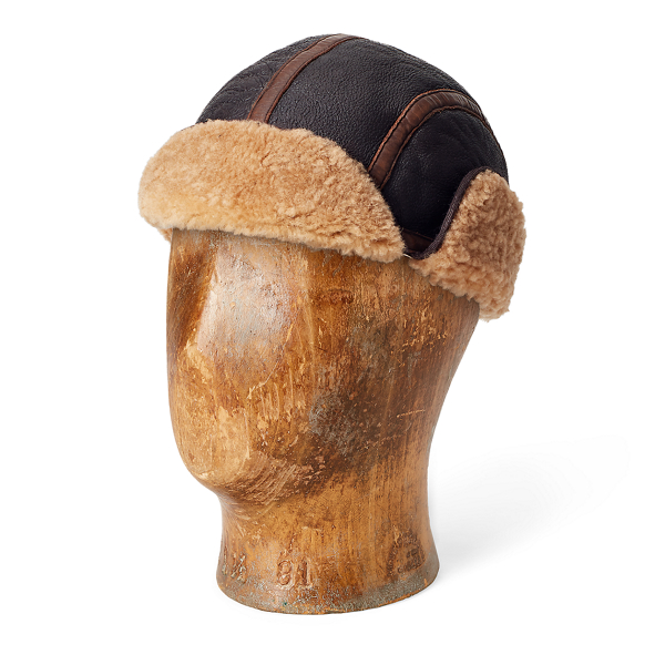 Shearling Flying Cap