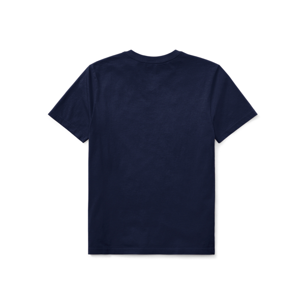Cruise Navy Cotton Jersey V-Neck Tee Boys 6-14 Years 2
