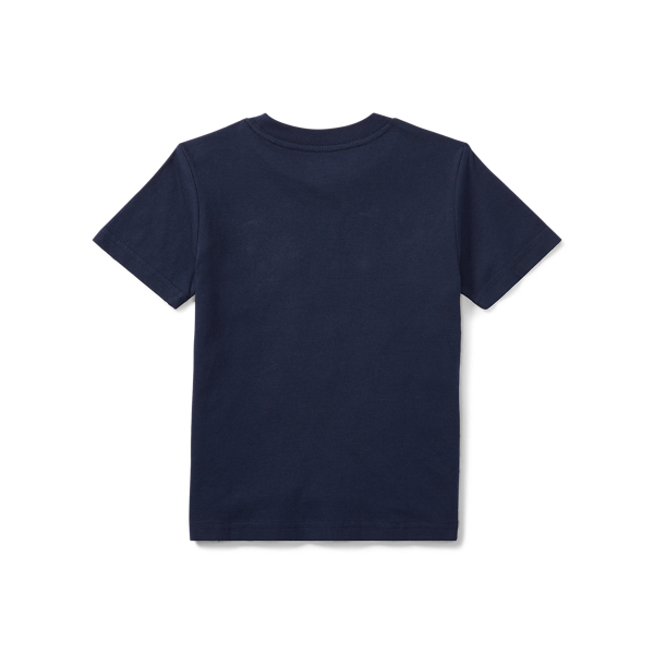 Cruise Navy Cotton Jersey Crewneck Tee Boys 2-7 2