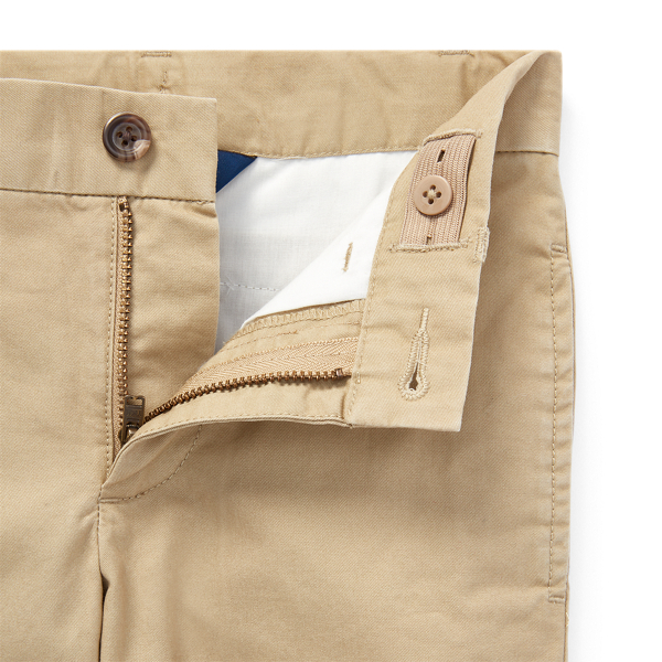 Classic Khaki Straight Fit Stretch Chino Pant Boys 2-7 3