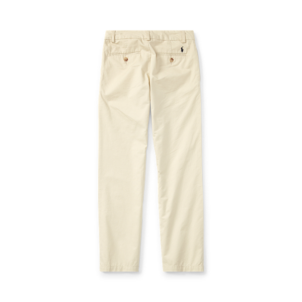 Basic Sand Straight Fit Stretch Chino Pant Boys 8-20 2