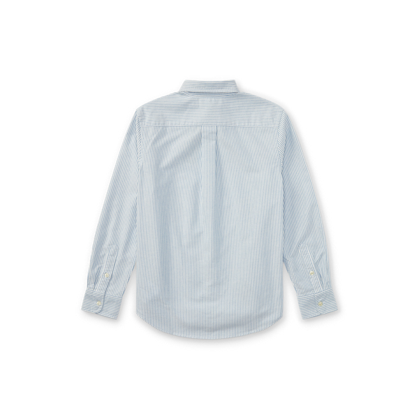 Boys Striped Cotton Oxford Shirt Ralph Lauren
