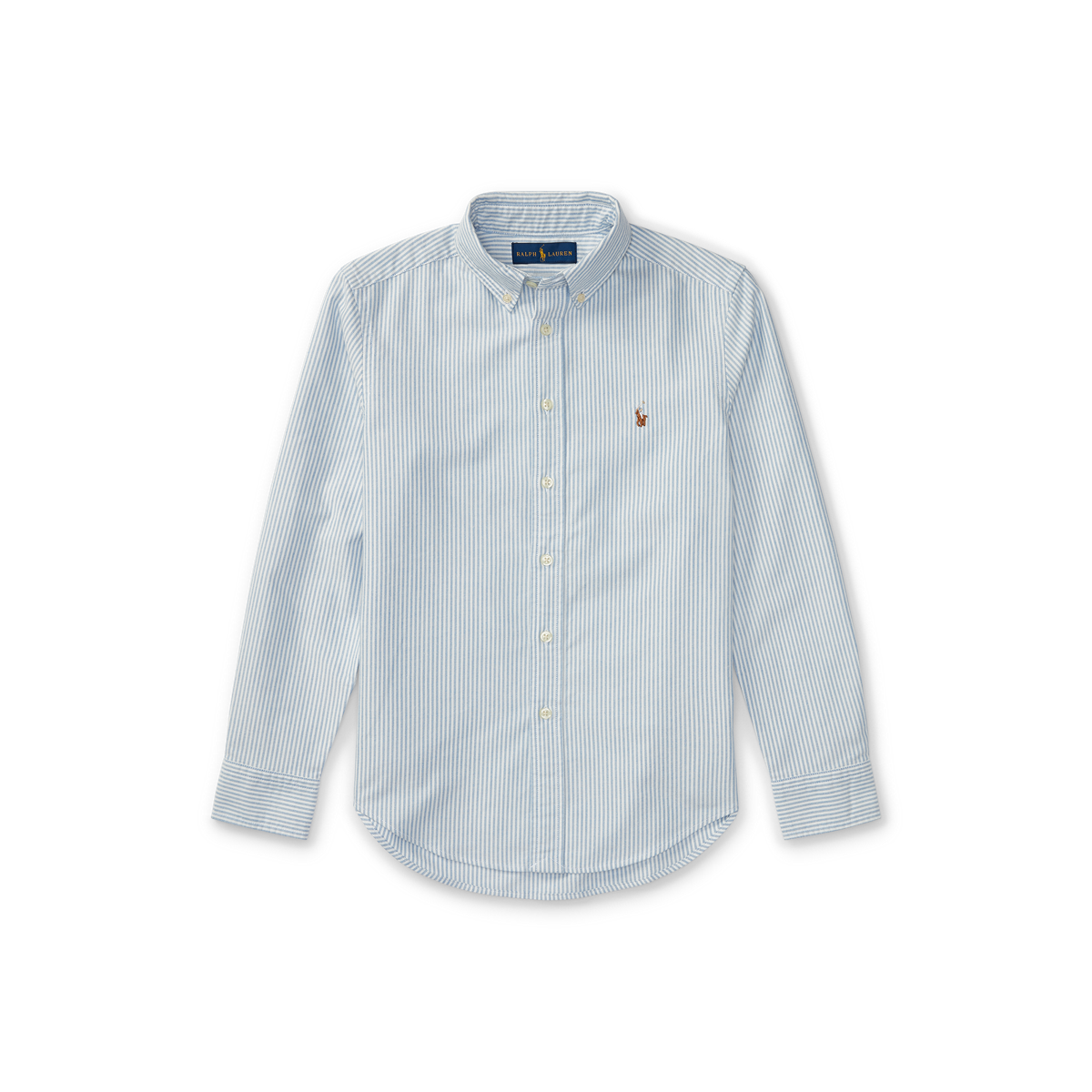 Boys Striped Cotton Oxford Shirt Ralph Lauren