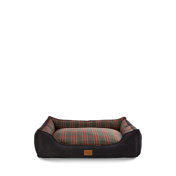 Kariertes Hundebett Pendleton Polo Ralph Lauren Home in Graues Steward-Karo 2