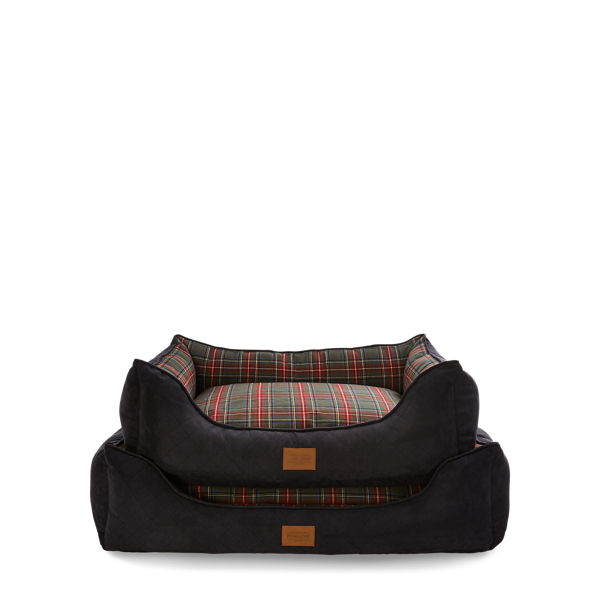 Kariertes Hundebett Pendleton Polo Ralph Lauren Home in Graues Steward-Karo 3