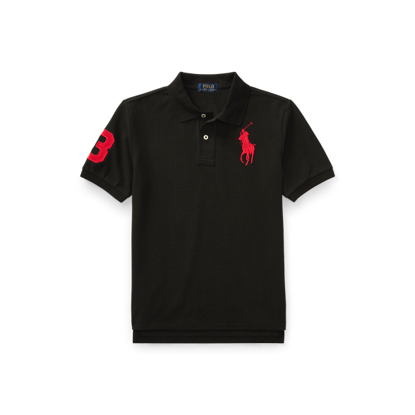 Polo ralph lauren black and red best sale