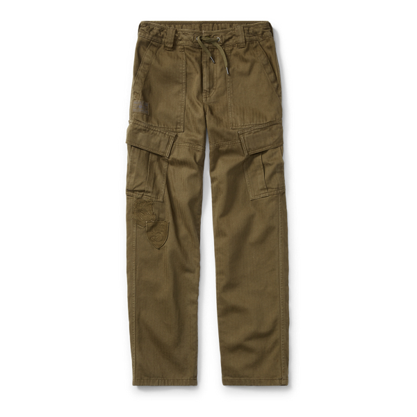 Slim Fit Cotton Cargo Pant Boys 8-20 1