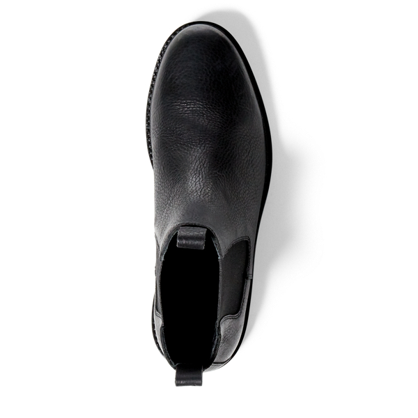 Black Normanton Leather Chelsea Boot Polo Ralph Lauren 3