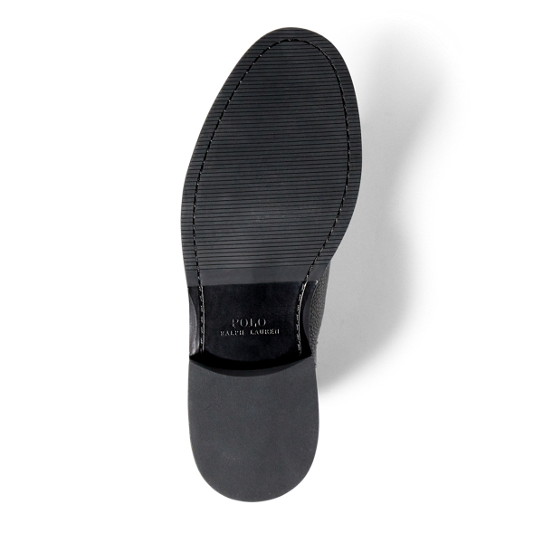 Black Normanton Leather Chelsea Boot Polo Ralph Lauren 4