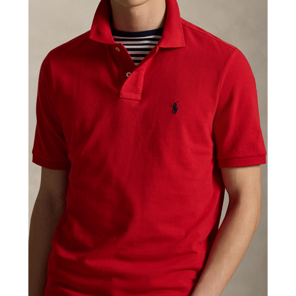 Classic-Fit Poloshirt aus Piqu&eacute; Polo Ralph Lauren in Rot 6