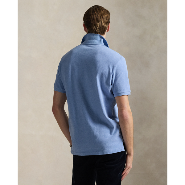 Polo en coton piqu&eacute; Classic Fit Polo Ralph Lauren en Bleu chin&eacute; doux 5