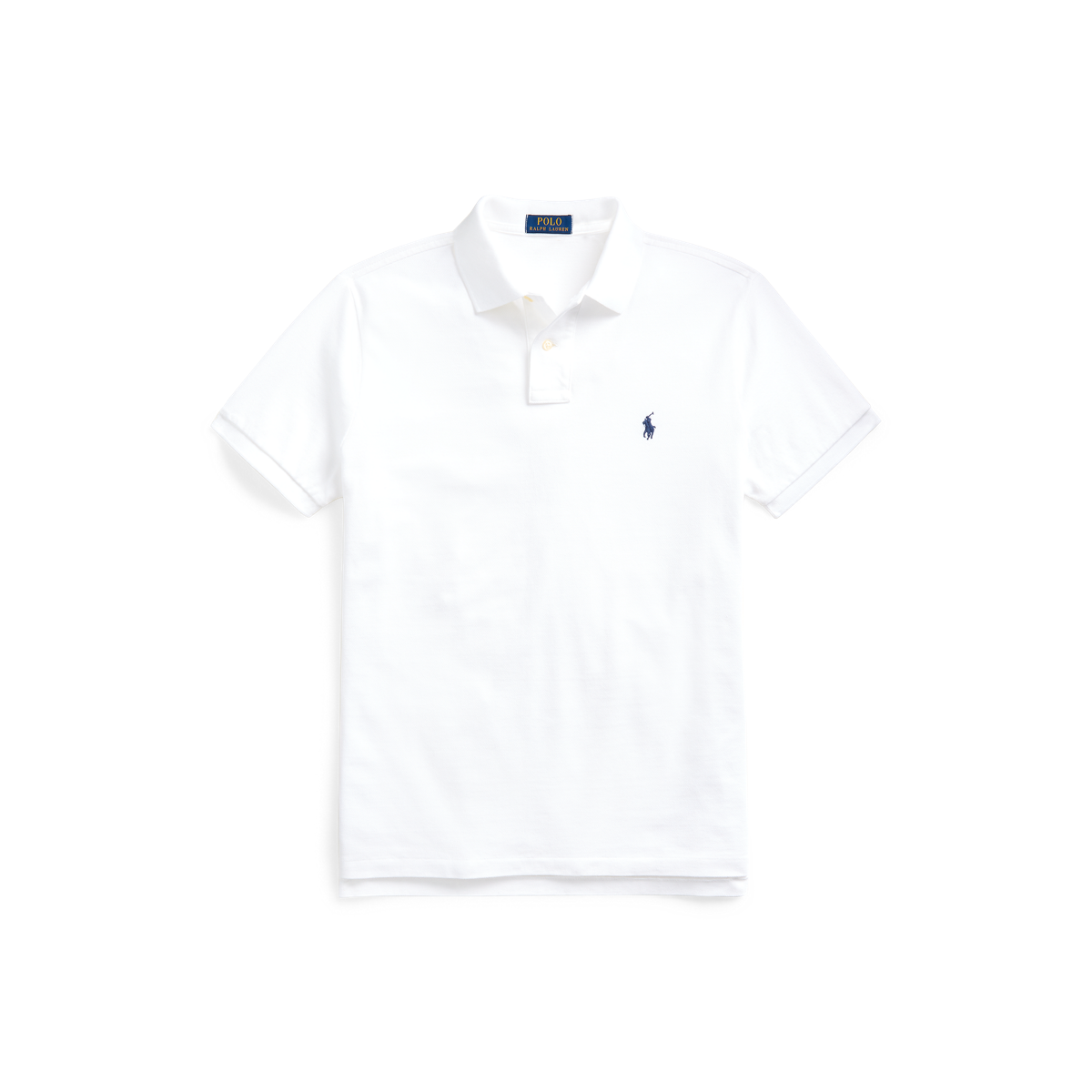 Polo Ralph buy Lauren Custom Slim-Fit Pennant Mesh Short-Sleeve Polo Shirt LARGE