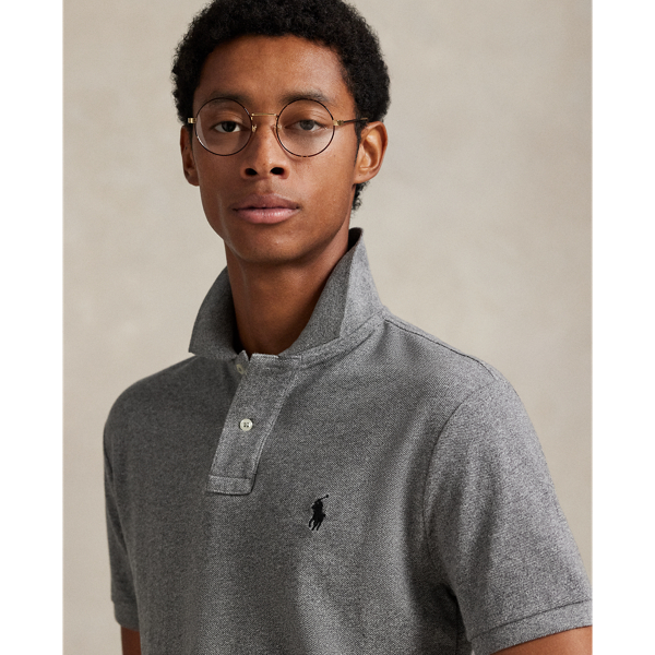 A686現行 美品 ポロラルフローレン スーツ グレー カスタムフィット 40R LAUREN RALPH LAUREN (ローレン ラルフローレン) 無地 シングル
