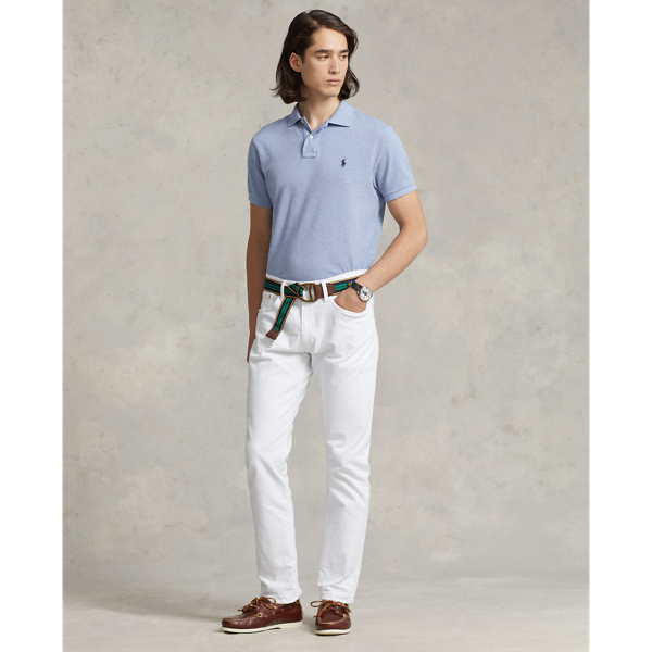 Das legendäre Piqué-Poloshirt Polo Ralph Lauren in Inselblau meliert 4