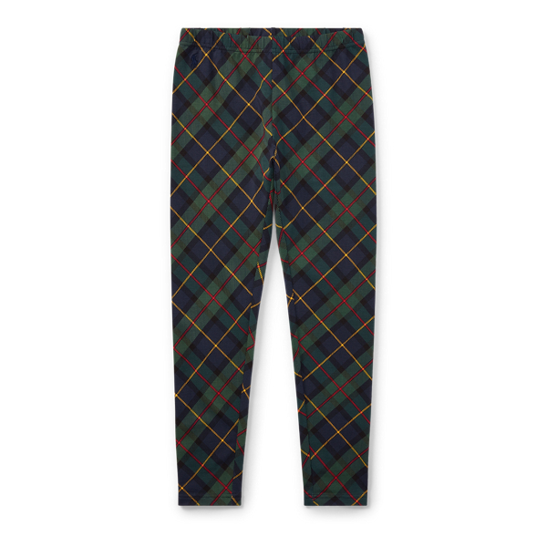 Plaid Stretch Jersey Legging Girls 7-16 1