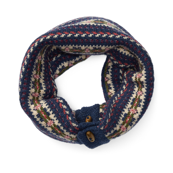 Fair Isle Wool-Blend Snood Girls 7-14 Years 1