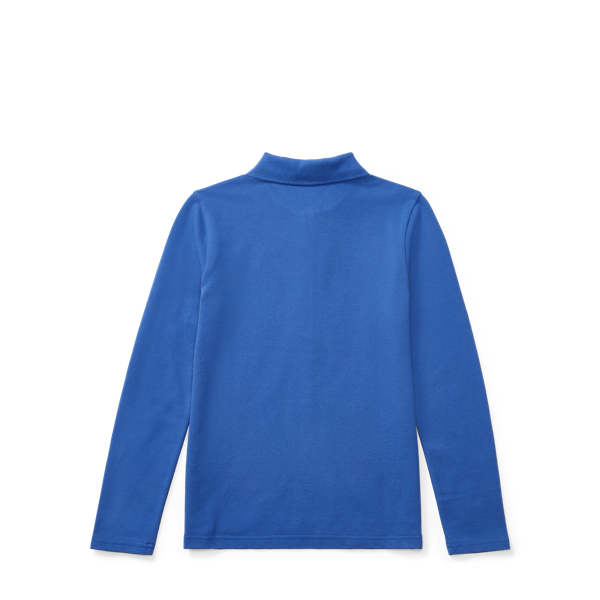 Liberty Cotton Long-Sleeve Polo Girls 7-16 2