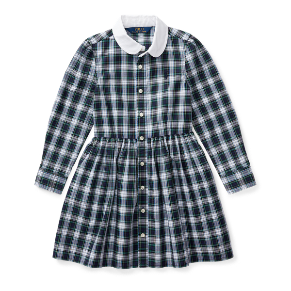 Tartan Fit-and-Flare Dress Girls 2-6x 1