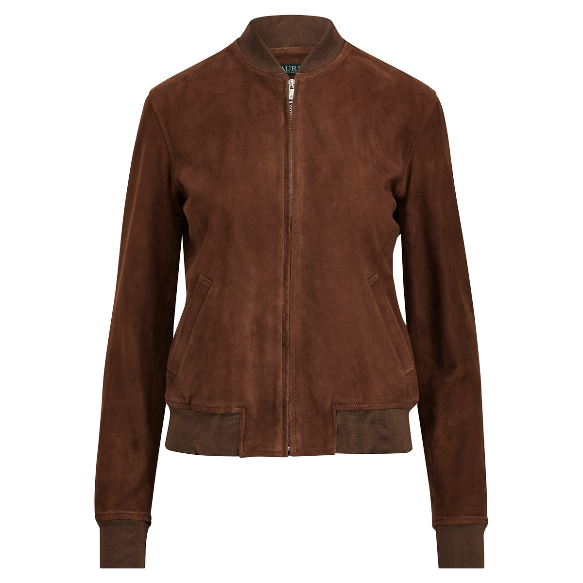 Ralph lauren suede jacket womens sales