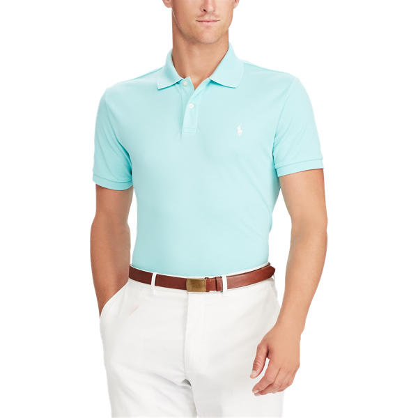 Equator Green Custom Fit Stretch Mesh Polo Polo Golf 3