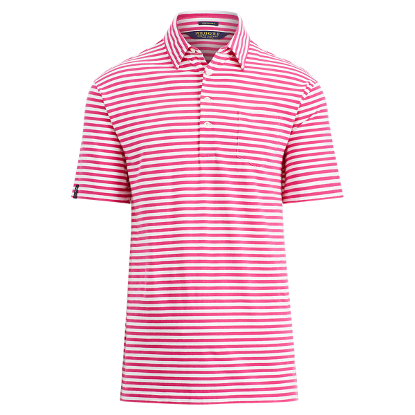 Custom Fit Stretch Lisle Polo | Custom Slim Polo Shirts | Ralph Lauren